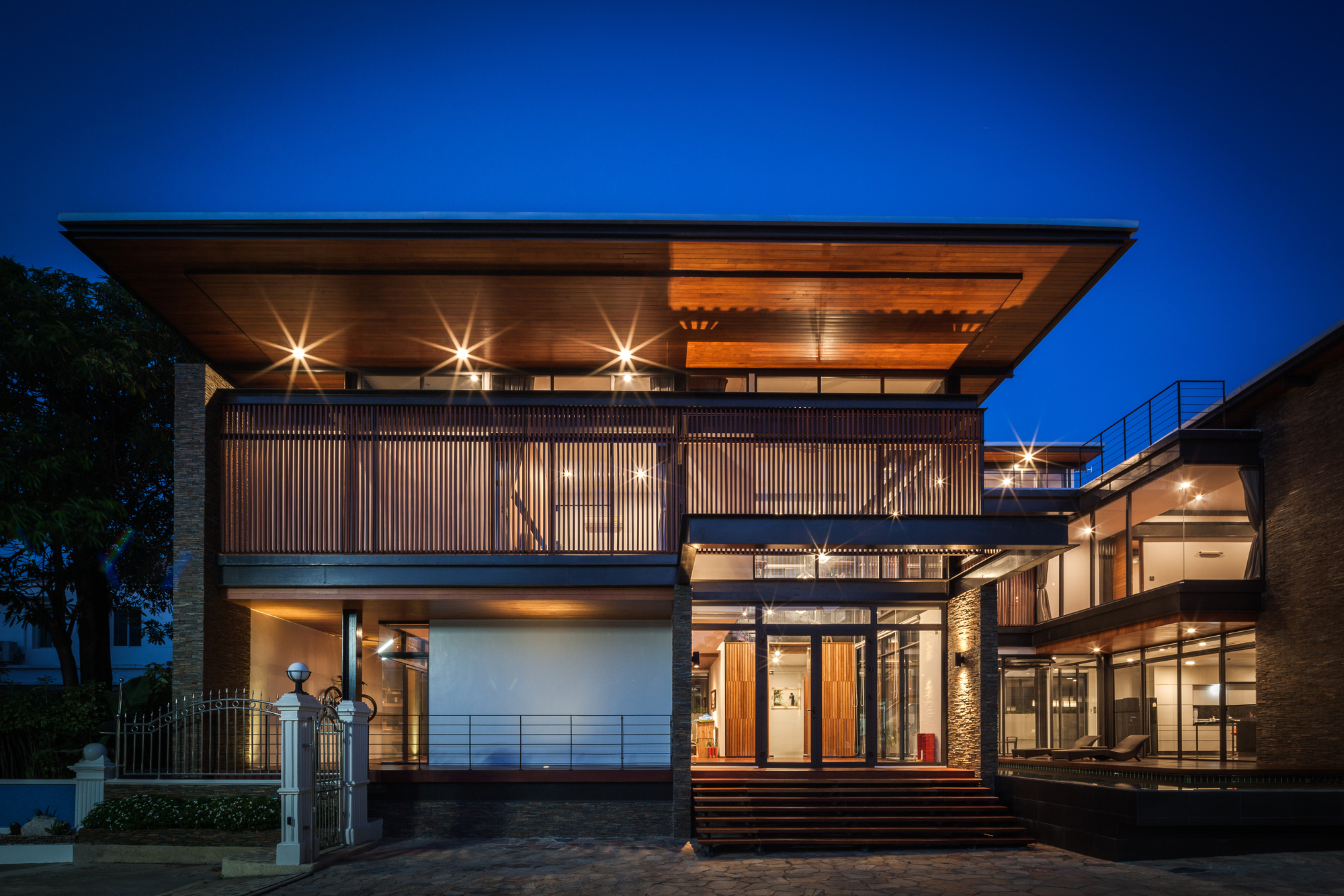 泰国曼谷桥梁别墅丨Junsekino Architect And Design-47