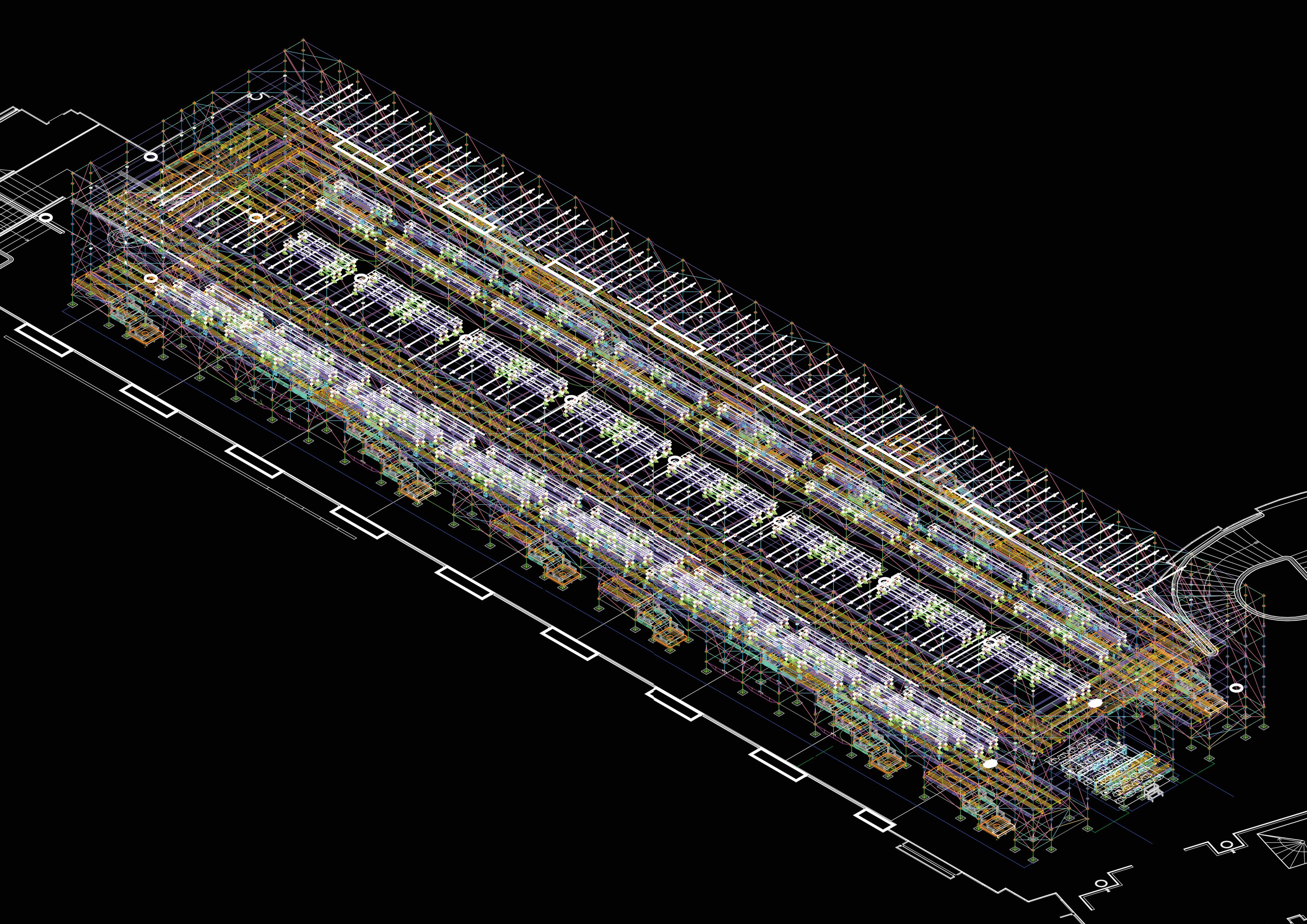 2014 FW Miu Miu 巴黎大秀 · 网格结构重构空间-17