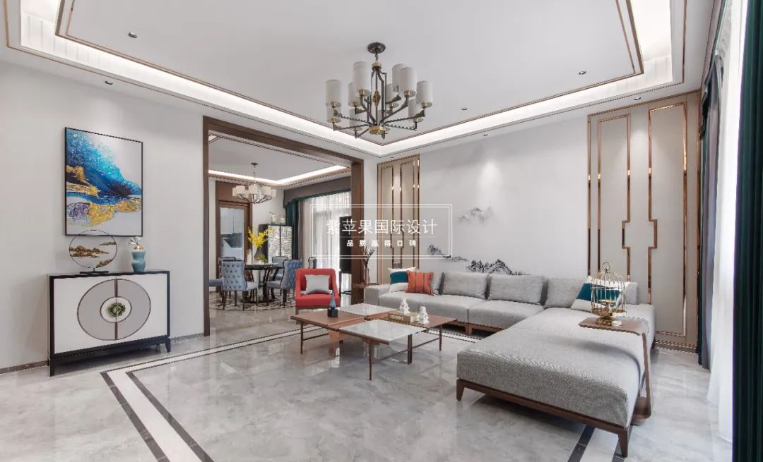 海东俊园 400 平米新中式设计，花园与自然完美融合-48