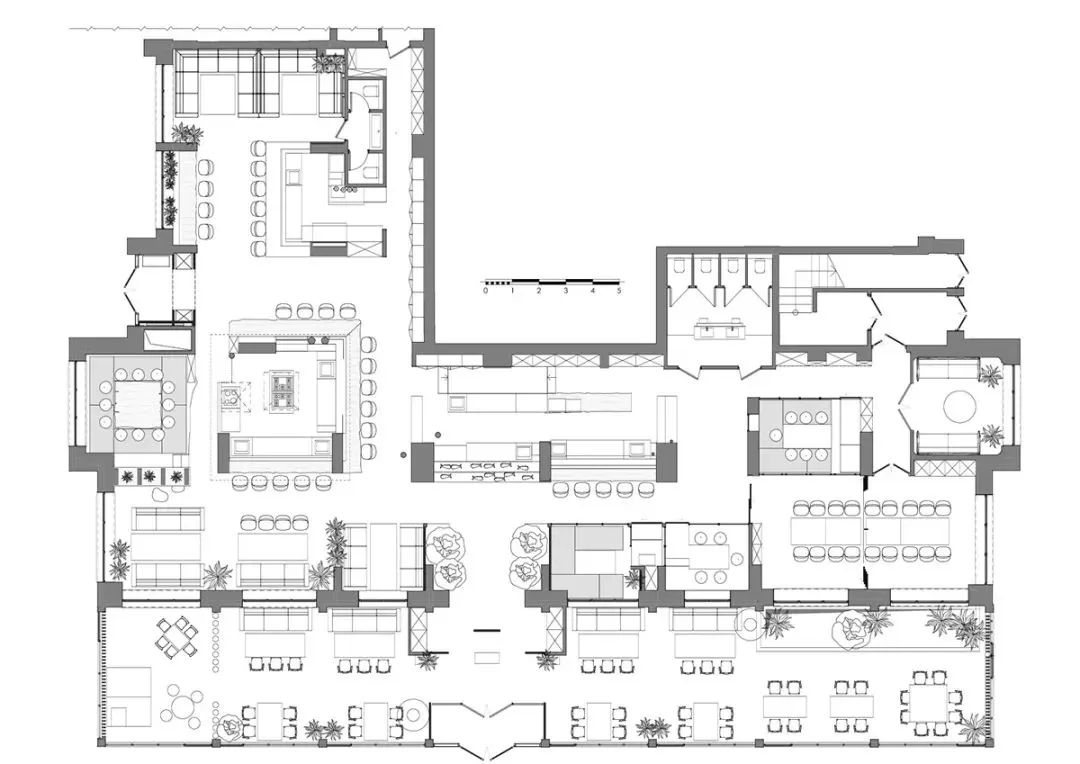 乌克兰最大日本餐厅,800㎡的创意迷宫-17