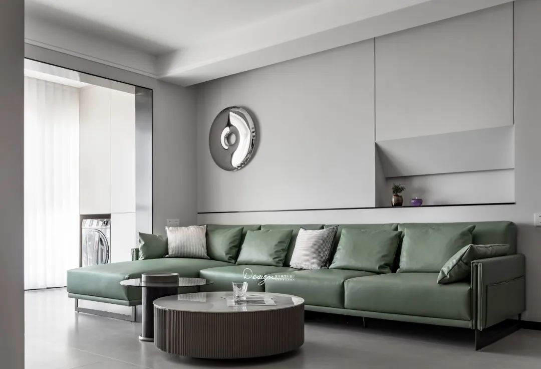 润城第四大道现代简约家居设计丨紫苹果装饰集团-18