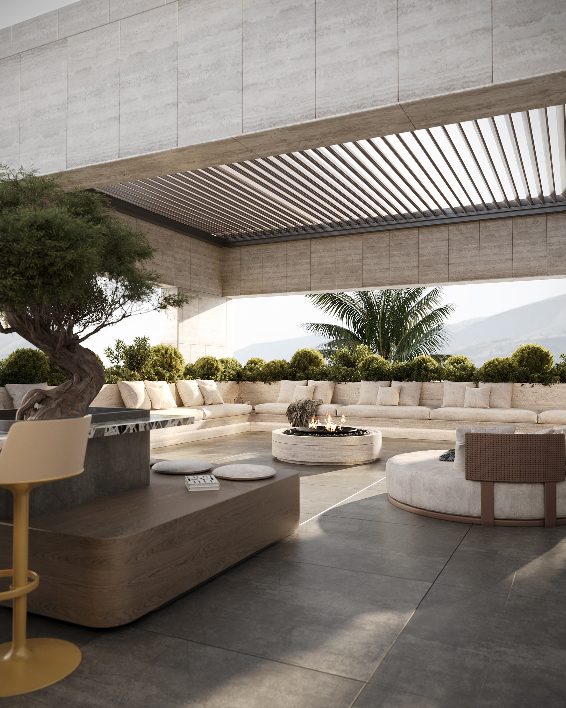 ROOF TERRACE屋顶露台设计丨Kubic Design Studio-10