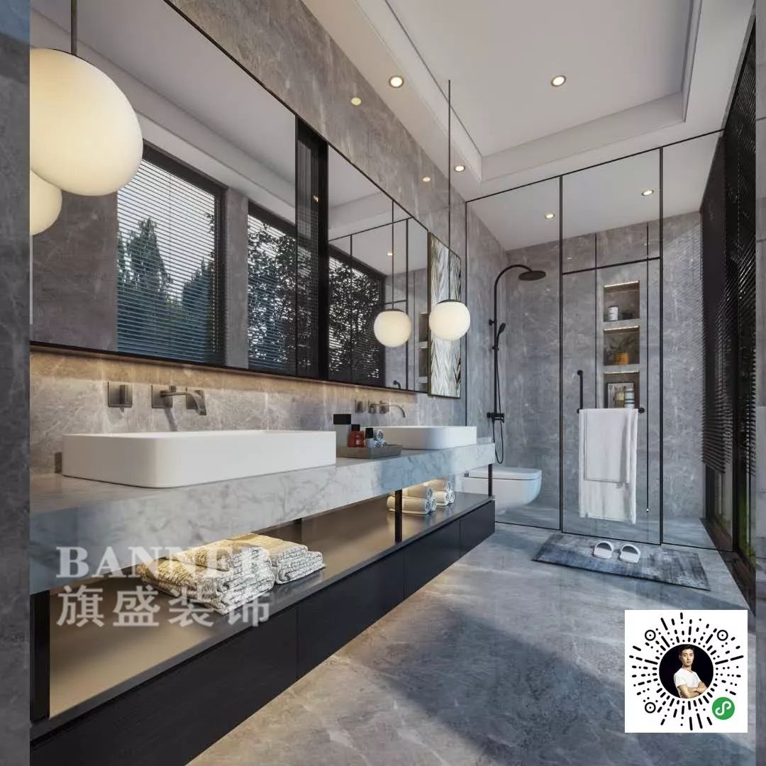 海南三亚 800㎡轻奢临海度假别墅，自然海景与室内设计完美融合-34