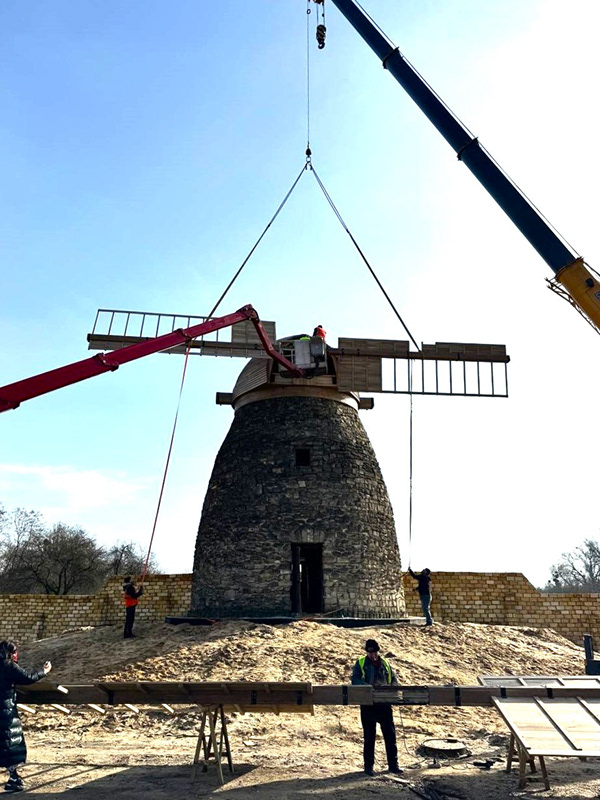 古代风车修复丨乌克兰基辅丨Oleg Volosovskiy 等-23