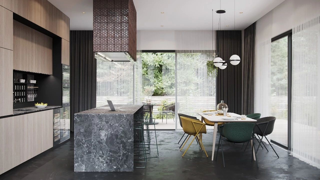 270㎡圣彼得堡现代风住宅 | MirrorR Studio-7