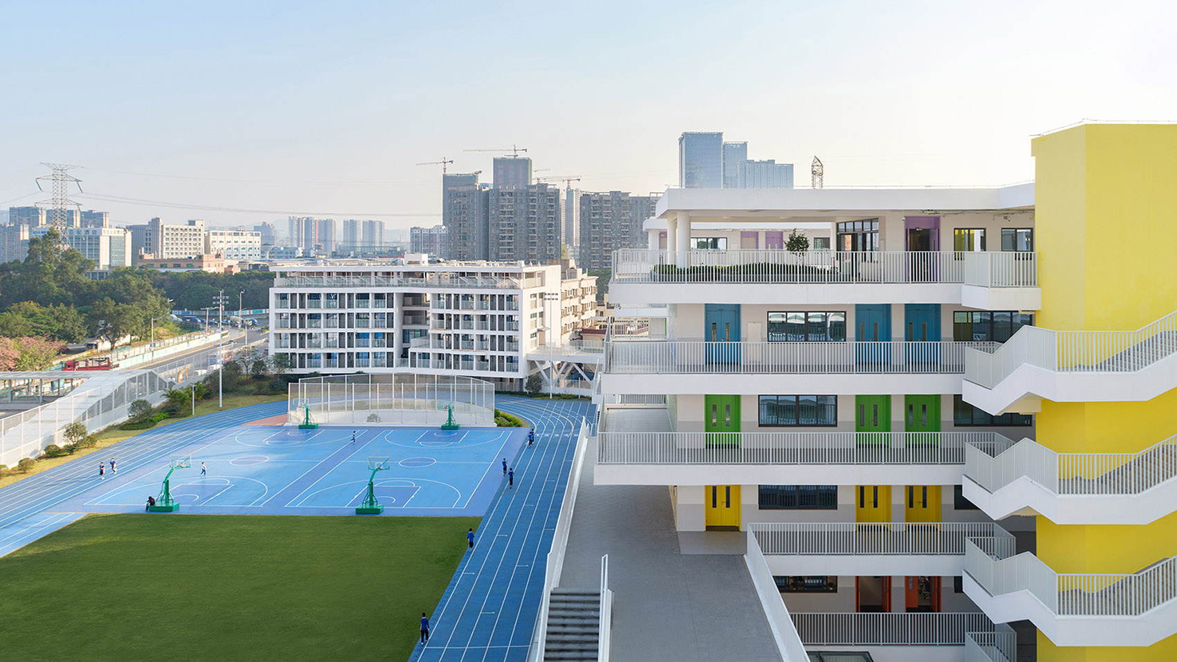 深圳市龙华区外国语学校福城校区丨中国深圳丨深圳大学建筑设计研究院有限公司“钟中 + 钟波涛”工作室-81