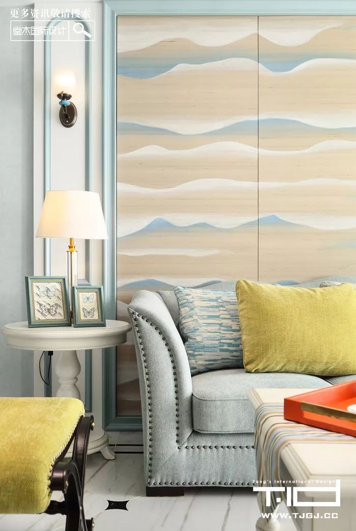 现代地中海风格家居设计丨锦华装饰-22