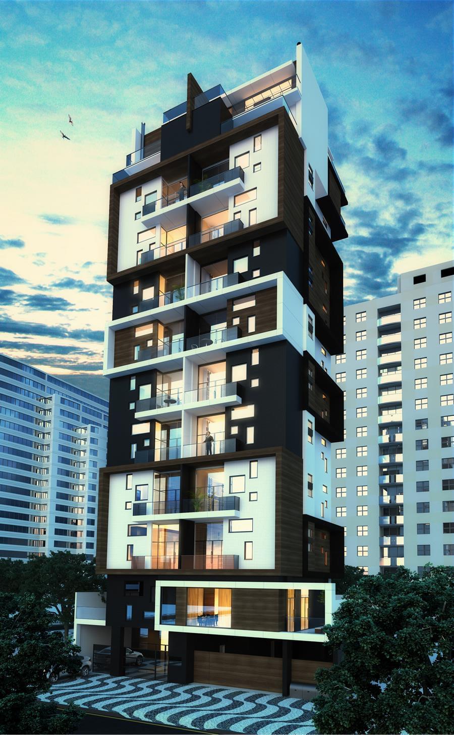 巴西 Ilha de Manhattan 住宅楼-2