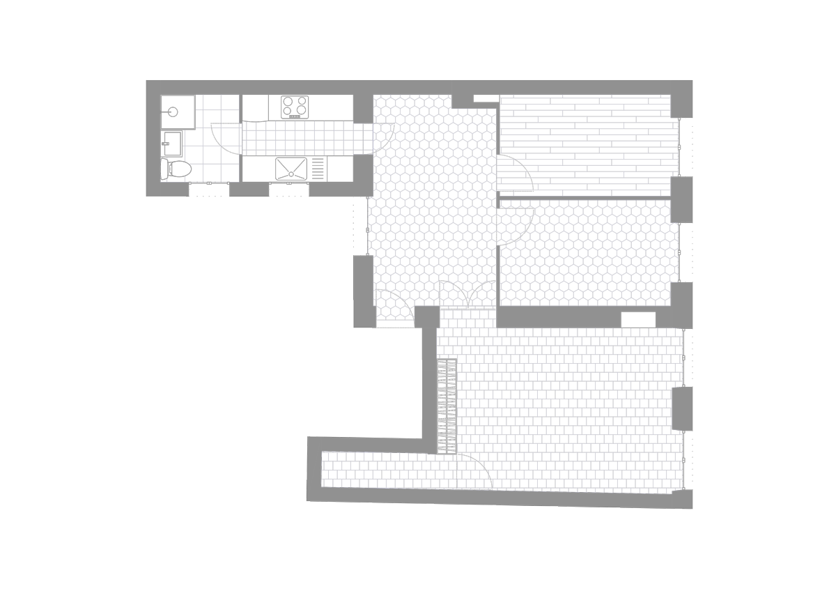Chaleur des Faubourgs 65 m², Goncourt… Comment recréer un caractère – Bän Architecture-7