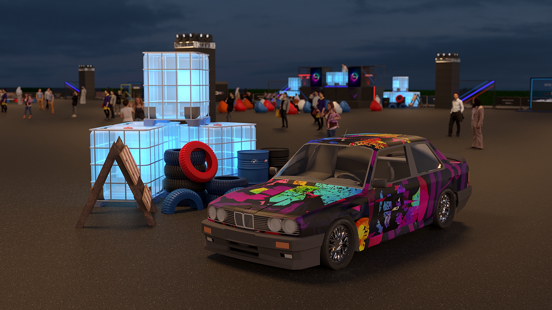 宝马 M 嘉年华 2022丨阿联酋迪拜-2