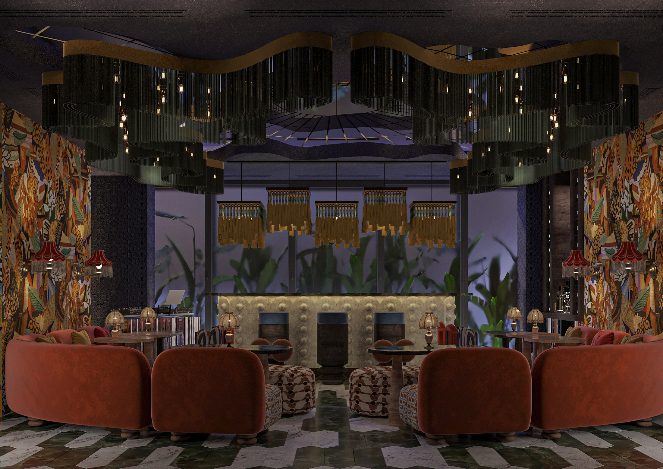 狂野酒吧与酒廊丨美国加利福尼亚丨Futuris Architects-13