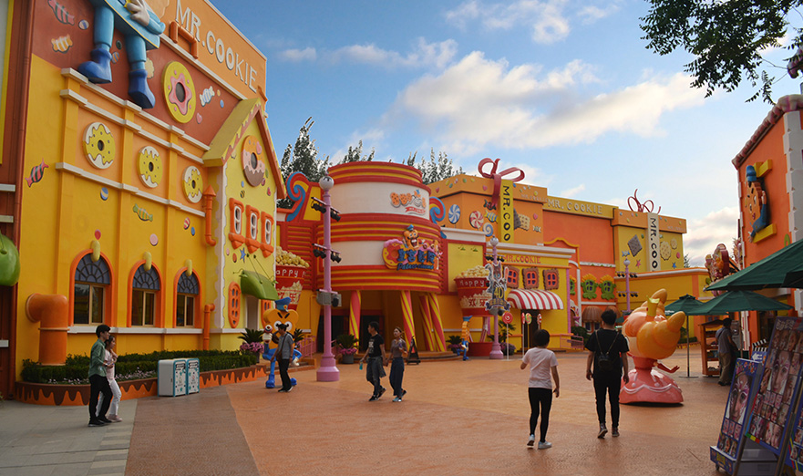 Happy Valley Mr. Cookie Land | Theme Park Architecture-18