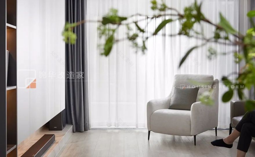 127㎡极简三口之家,儿童成长空间温馨设计-0