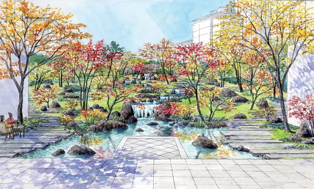 天津万科·翡翠嘉和丨中国天津丨宜德再音(上海)景观设计咨询有限公司,上海天华园林景观有限公司-78