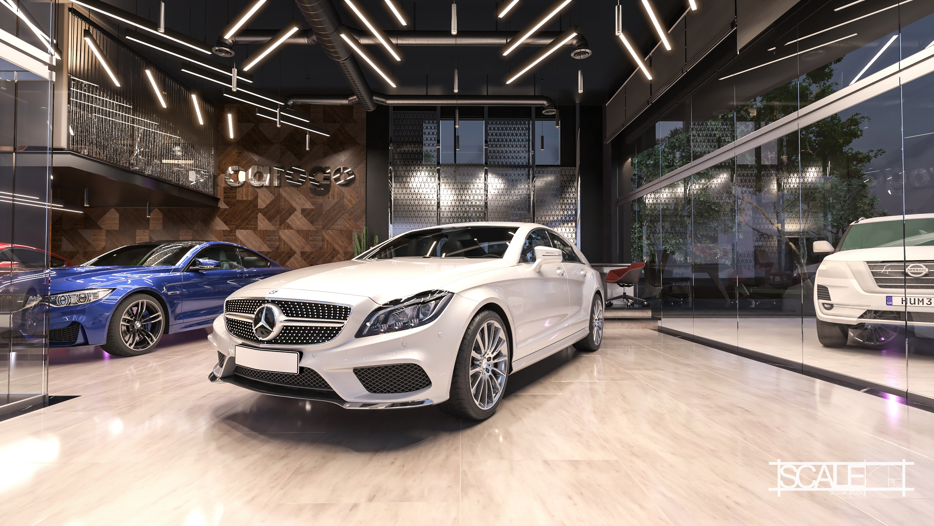 Carogo 汽车展厅丨Scale Design Studio-18