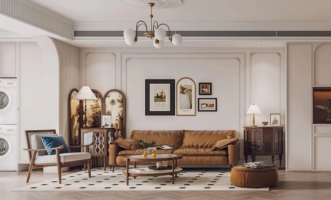 Original Design | 华侨城欢乐天际130平-百看不厌的法式中古风，谁说只有豪宅才能摩登复古？-31