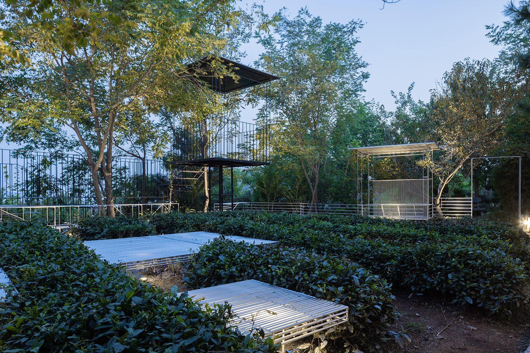 日照思想游园 – 物外剧场与逍遥阁丨中国日照丨孔祥伟工作室-58