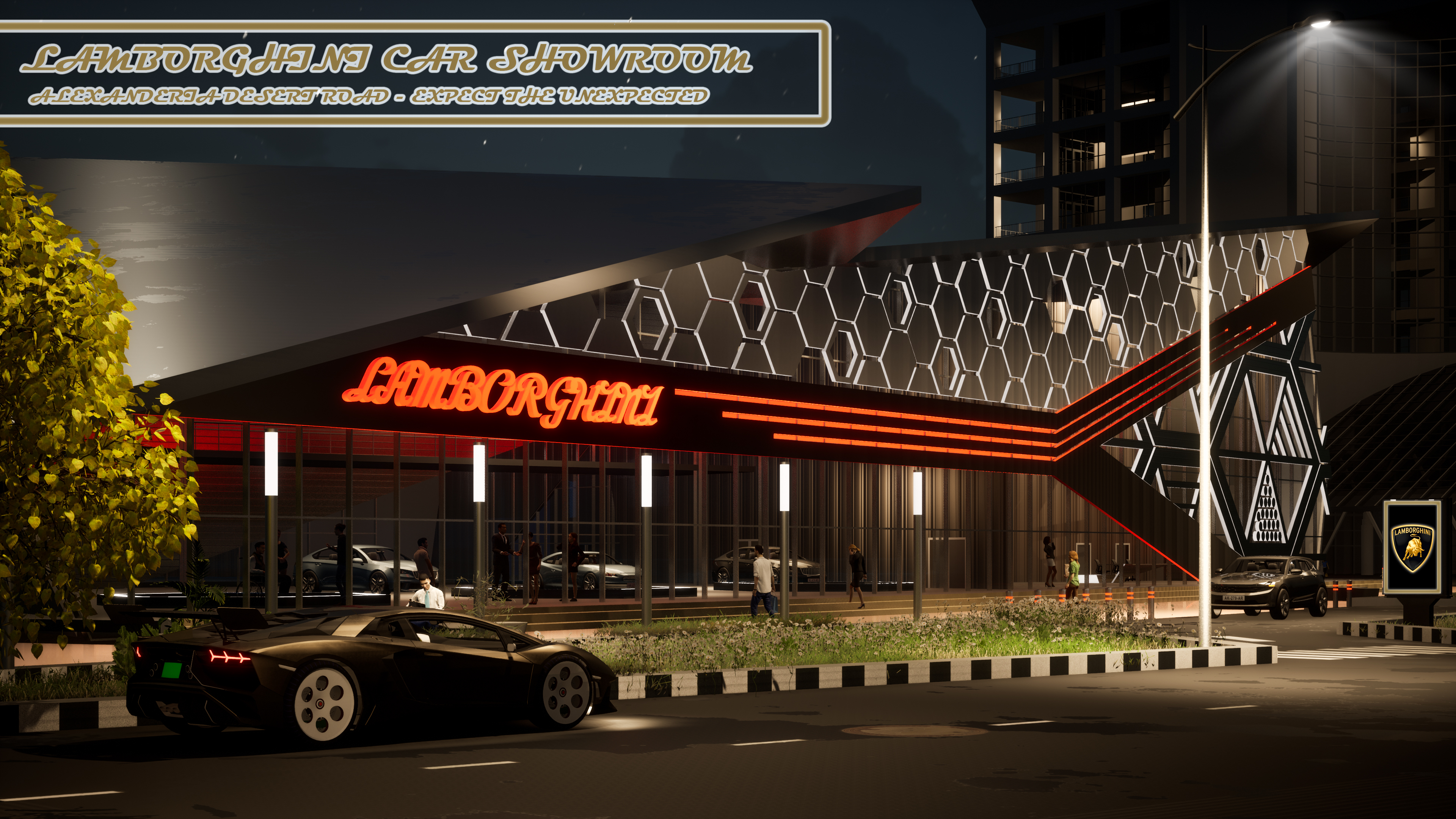 Lamborghini Car Showroom-5