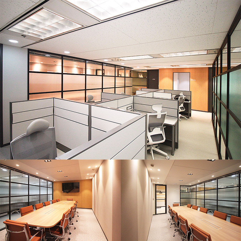 简约办公空间设计 展现极简魅力-1