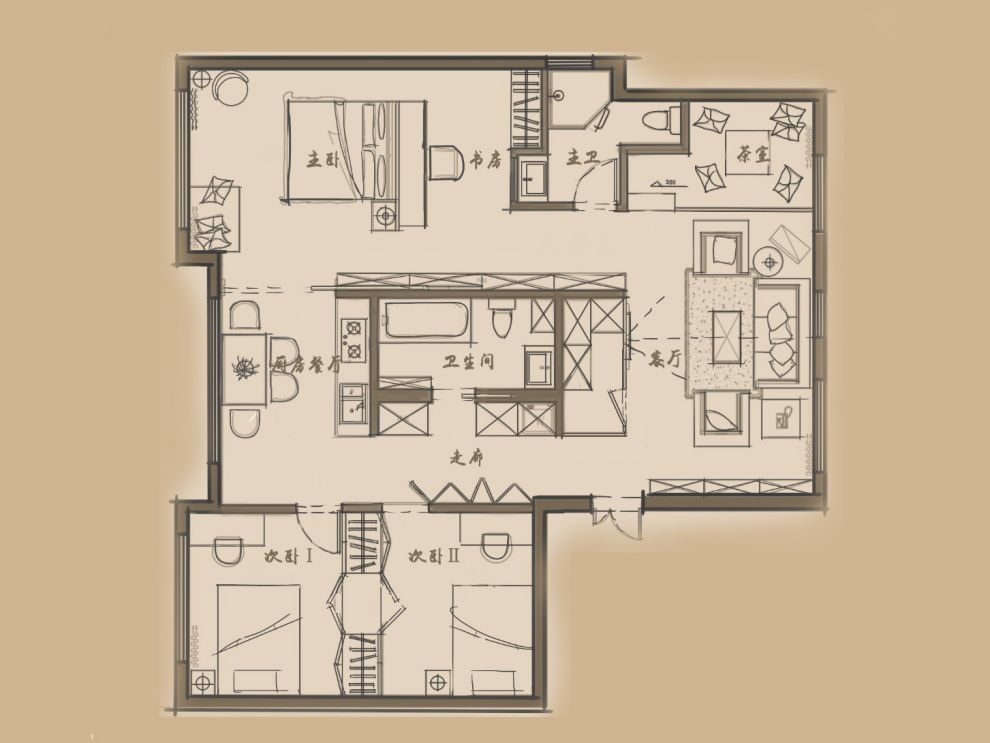 菜鸟杯室内设计大赛优秀作品集锦-47