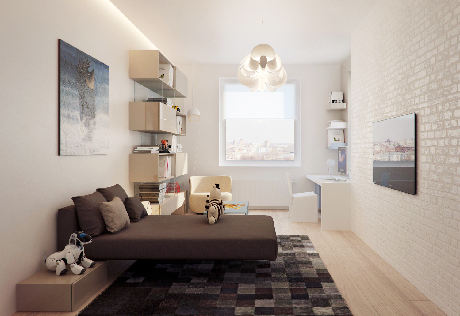 The interiors of the apartments are 200 m  in Novgorod Alexandra Fedorova-10