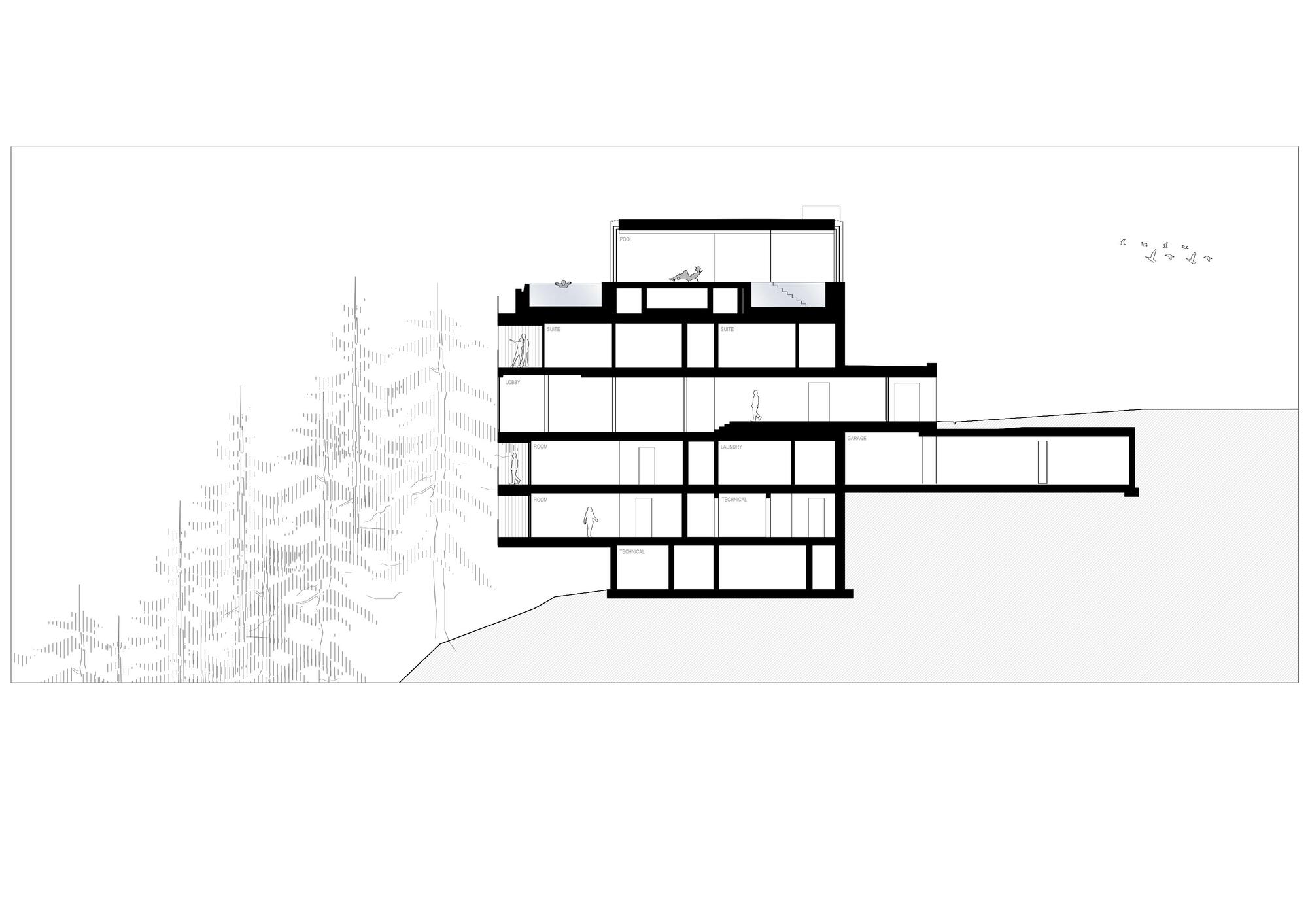 萨尔图斯酒店丨意大利丨Tara Architekten-8