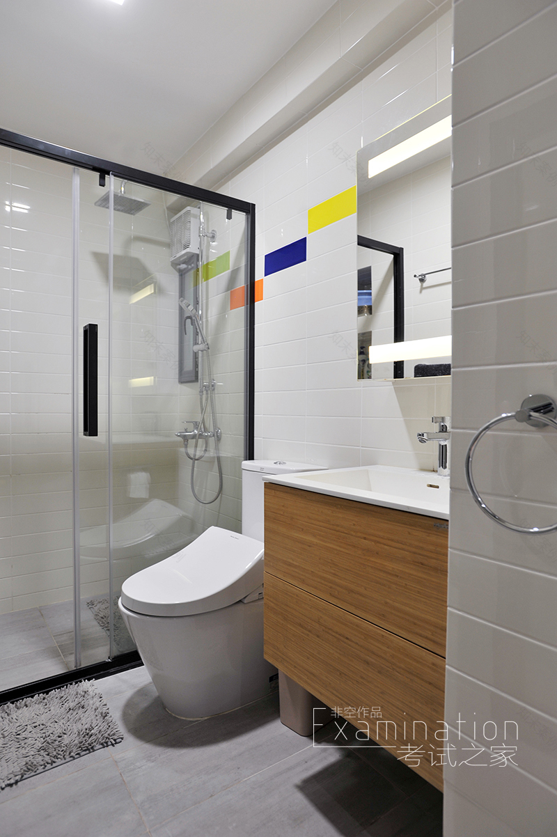 深圳学位房逆袭,100 平米三房两厅的极致改造-45