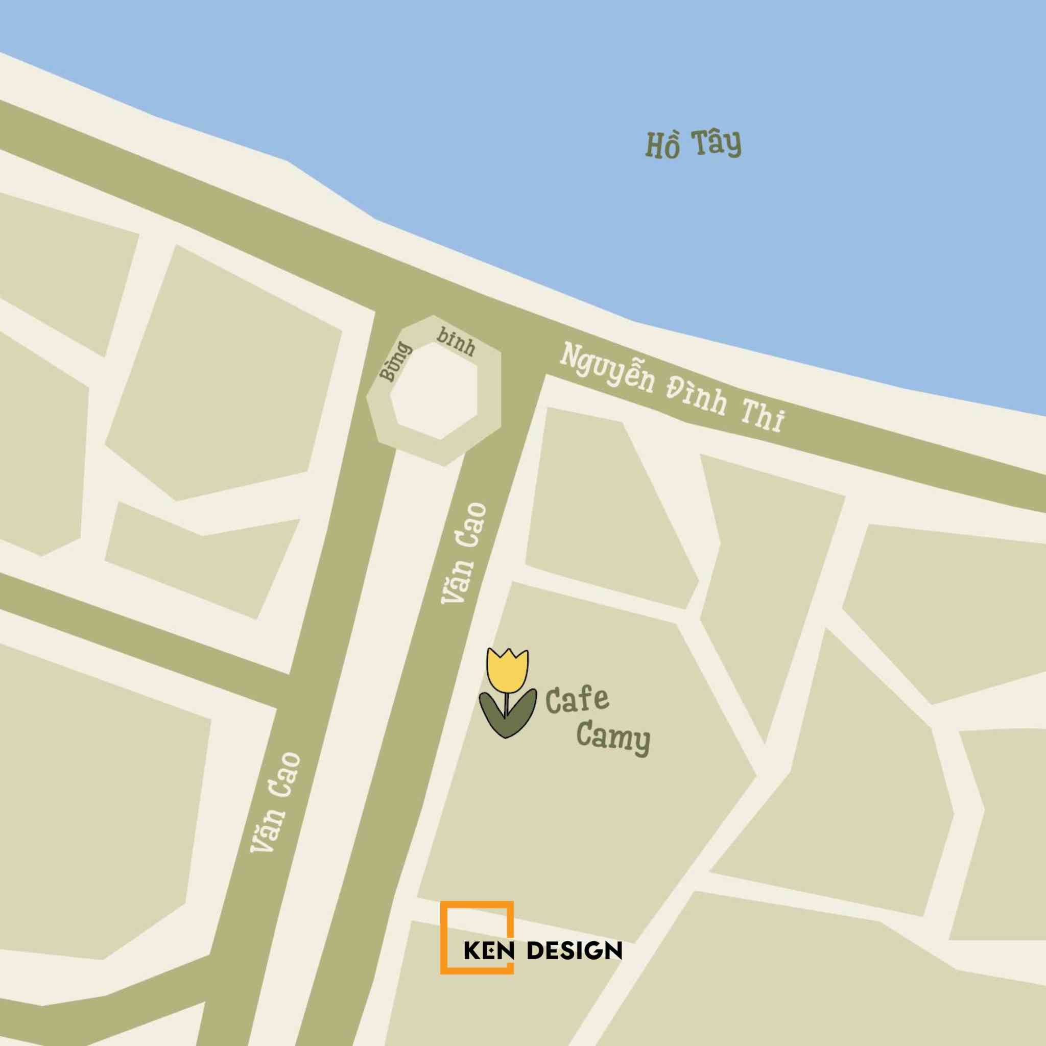 Camy Cafe Văn Cao设计丨越南河内-7