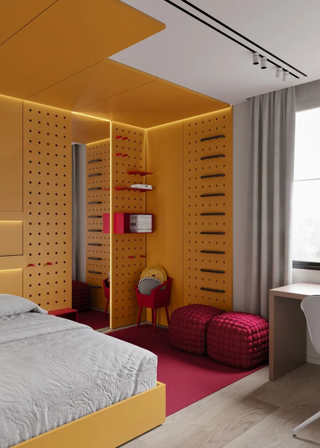 巴塞罗那现代轻法式住宅丨西班牙巴塞罗那丨Alex Tolkachev-80