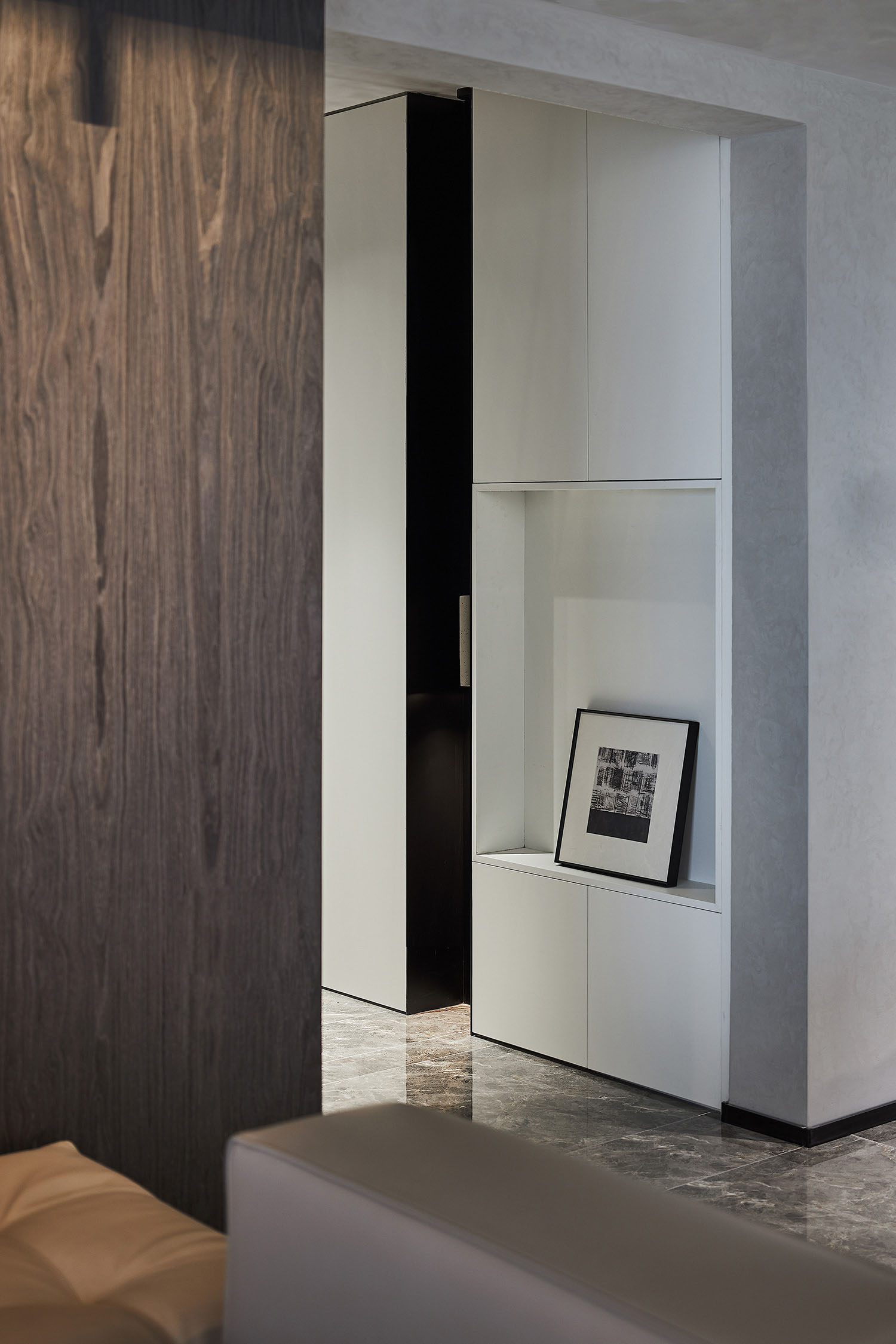 江景楼王酷黑大平层设计丨中国福州-19