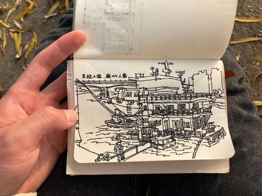 旅行徒手画素描集·3-7