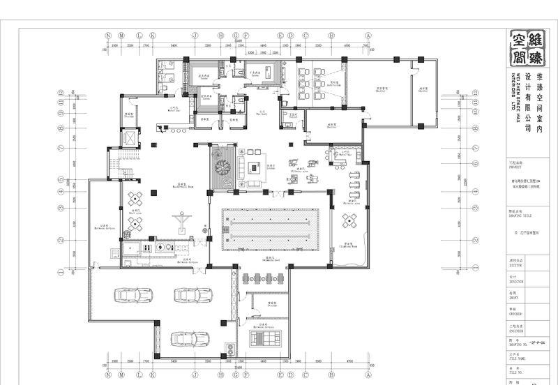 青岛海信君汇别墅 | 极简线条与原生石材的完美融合-18