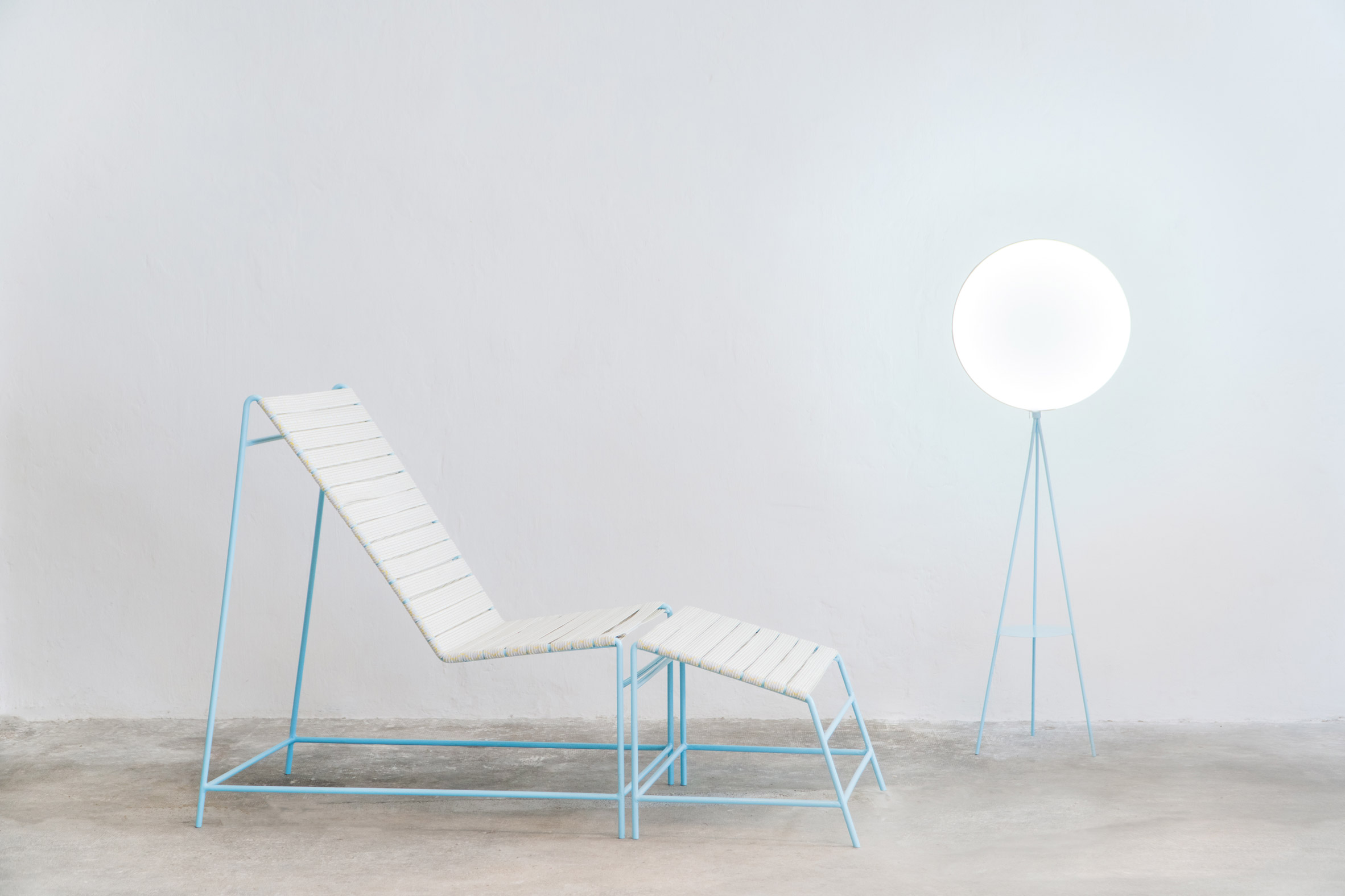 Smarin's La Schaise sunloungers are "Hockney-universe friendly"-2