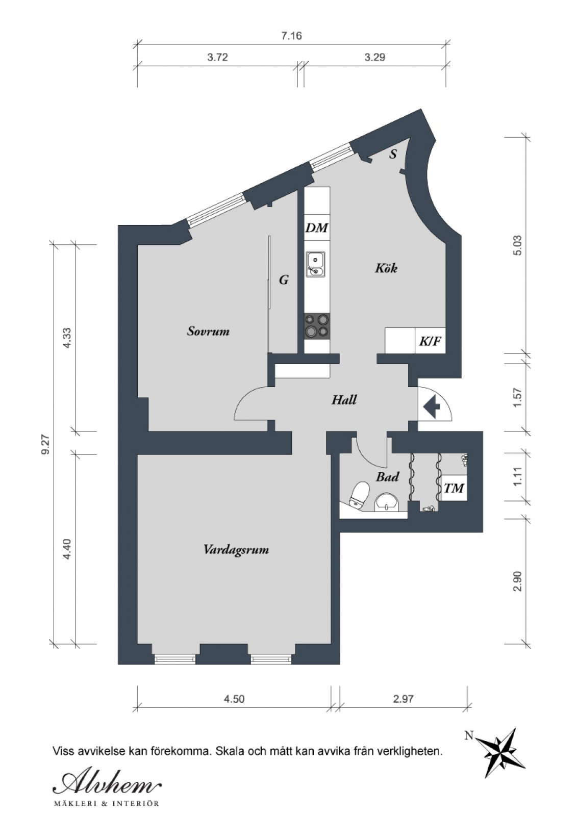 高效布局的两居室瑞典公寓-24