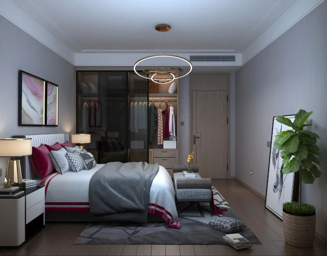 现代中式沿湖公馆，传统与舒适的完美融合-79