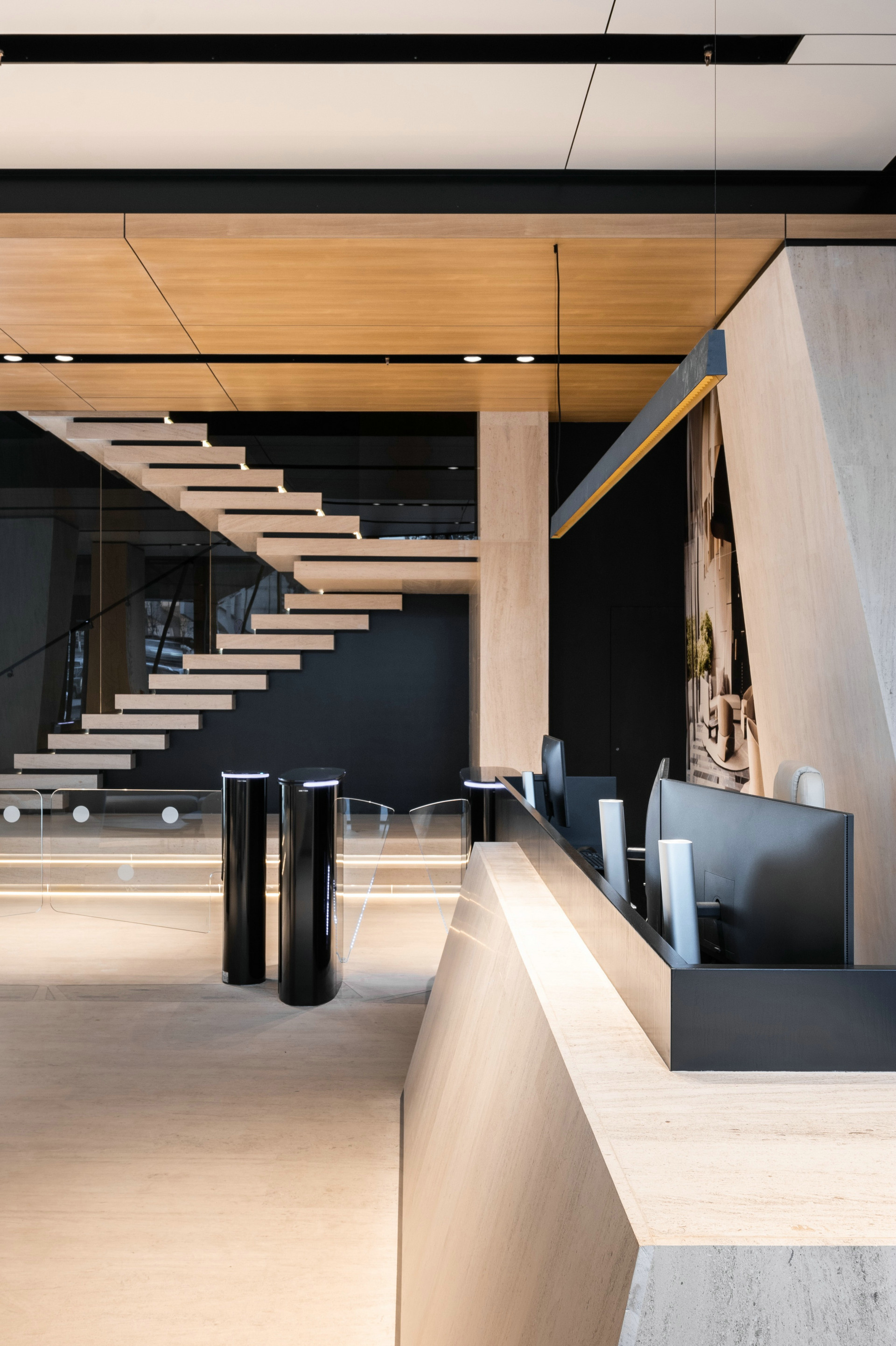 220平 一层办公空间设计！-2