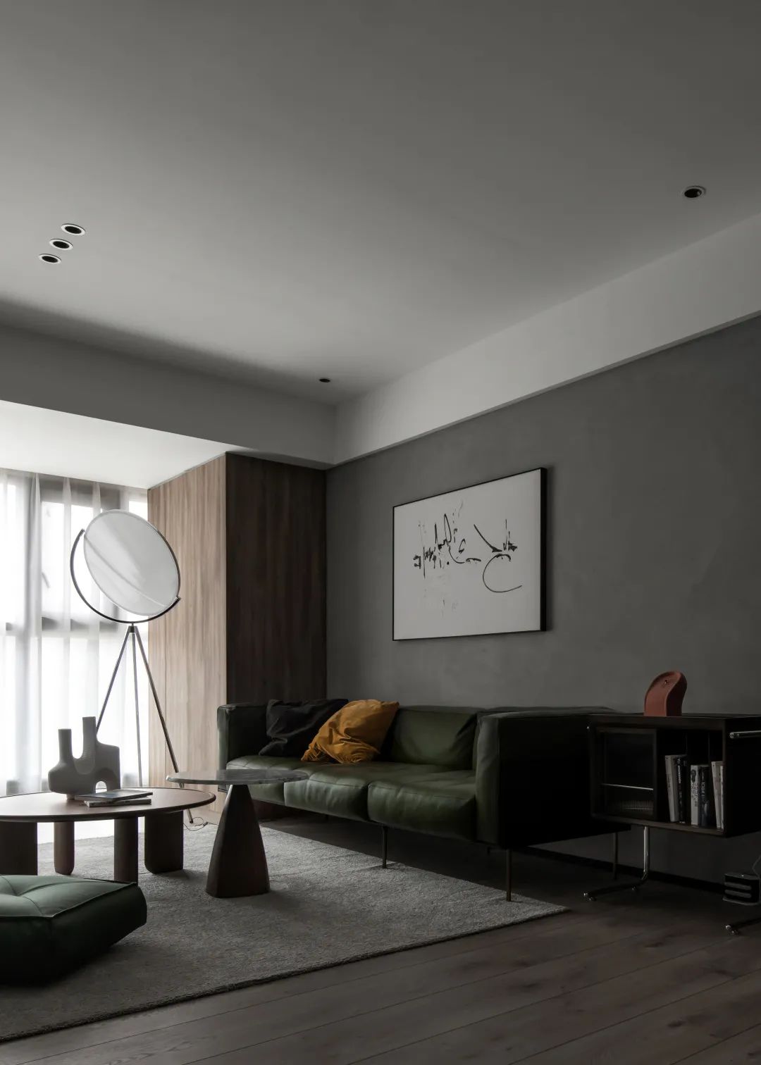 广州 CBD 现代侘寂风住宅丨中国广州丨广州从容装饰工程有限公司-18