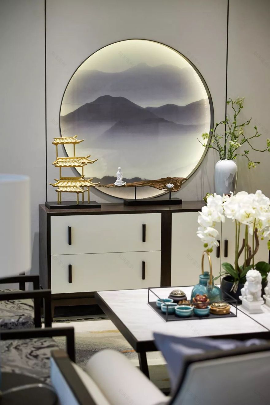 现代中式融合,绵阳九阙府 A1 户样板间-67