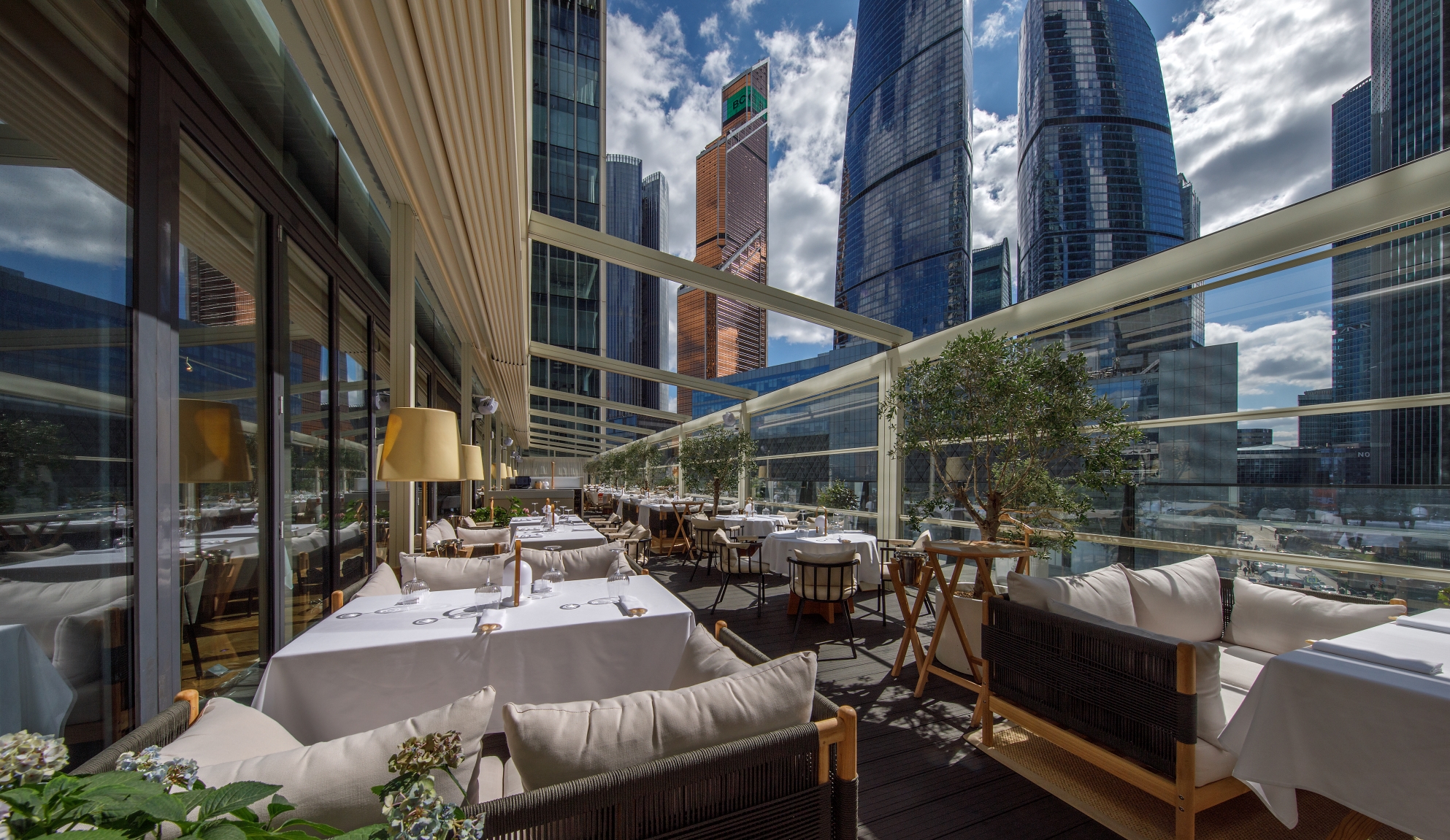 Ivanka 餐厅夏季露台室内设计丨俄罗斯莫斯科丨ARCHPOINT 设计局-16