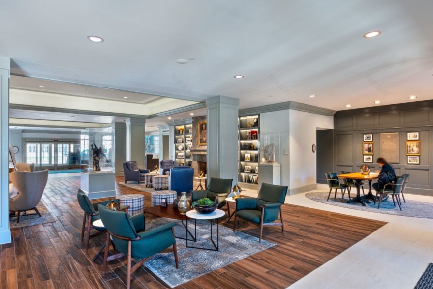 Notre Dame Morris Inn 学生学习空间丨美国本德丨Design Collaborative-6