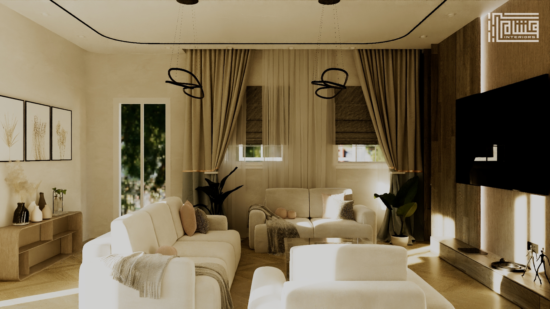 Modern Woody Living INTERIOR DESIGN-3