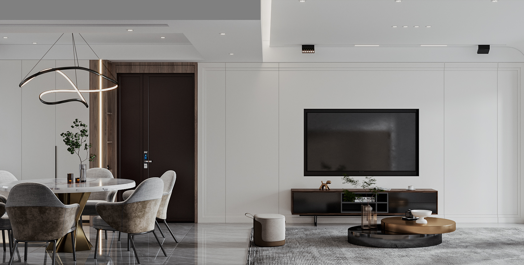 现代简约平层设计-6