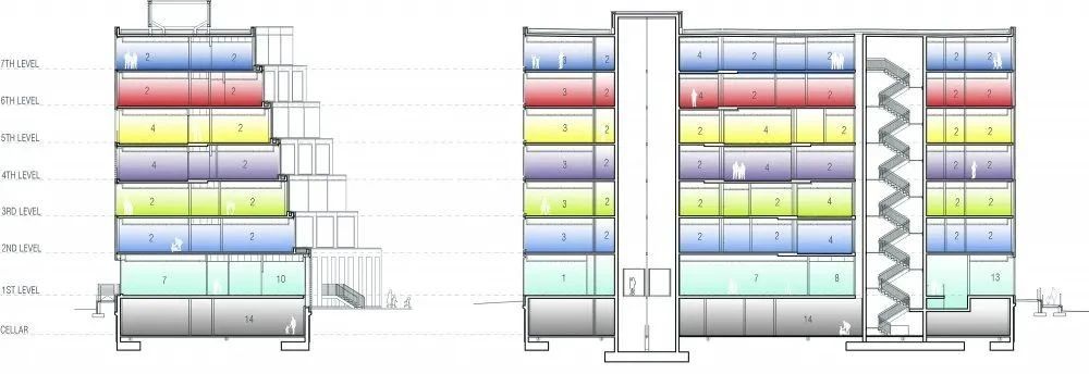 阿灵顿公立学校总部丨美国丨Studio Twenty Seven Architecture-76