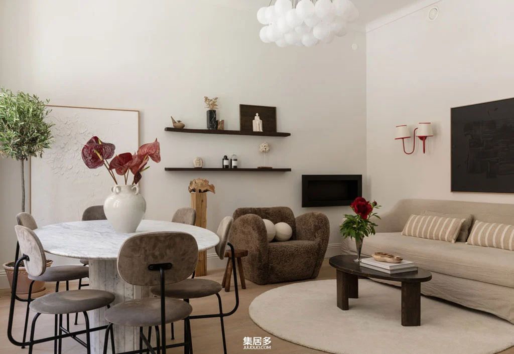 斯德哥尔摩百年公寓现代设计丨瑞典斯德哥尔摩丨瑞典设计师-6