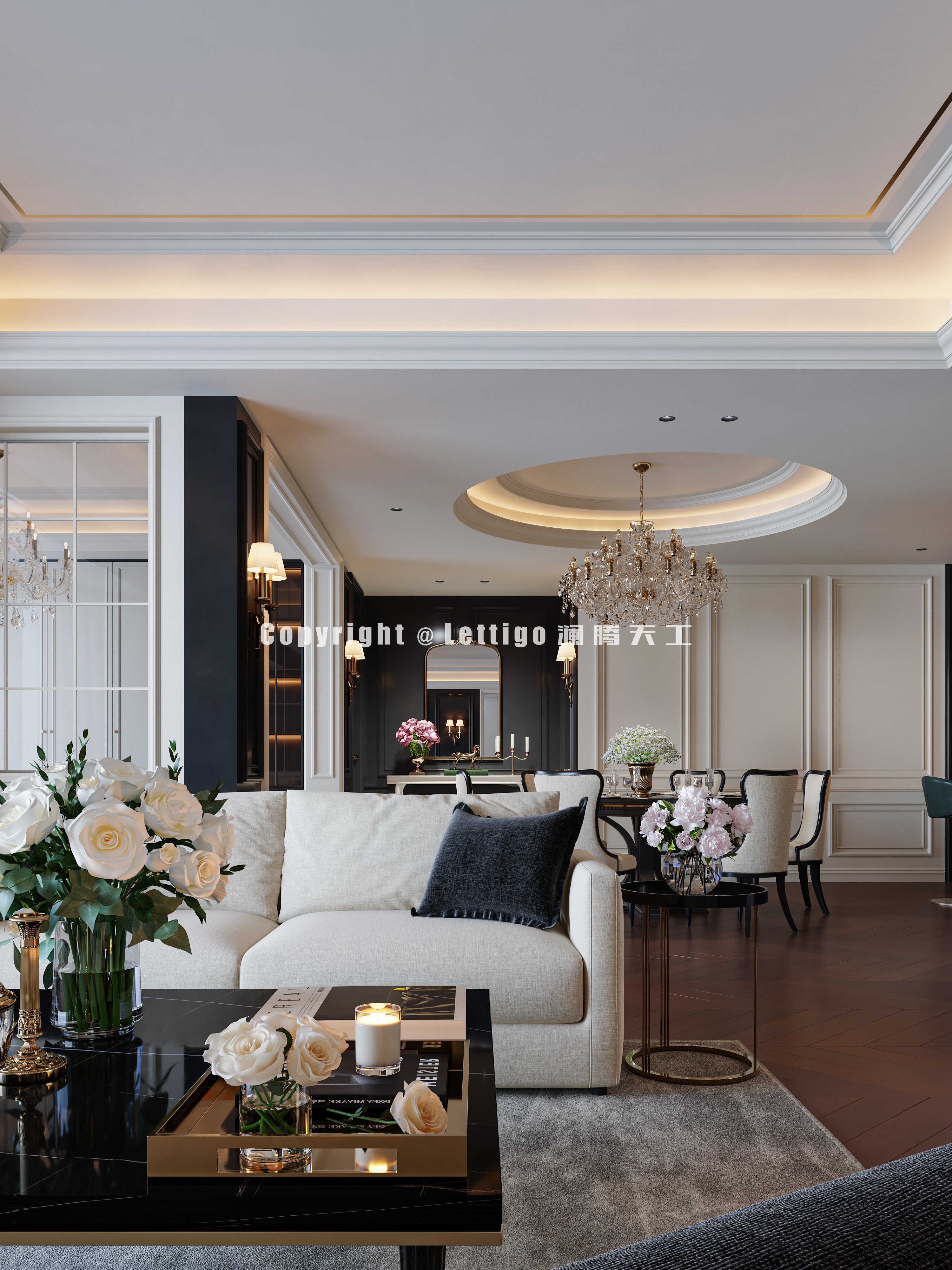 不愧是香奈儿元素，黑白色调太高级-12