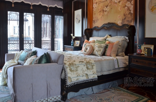 戴昆设计·苏州桃花源203样板间-40