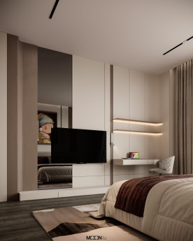 女孩房设计 · 15平方米丨阿联酋迪拜丨Moon Studio