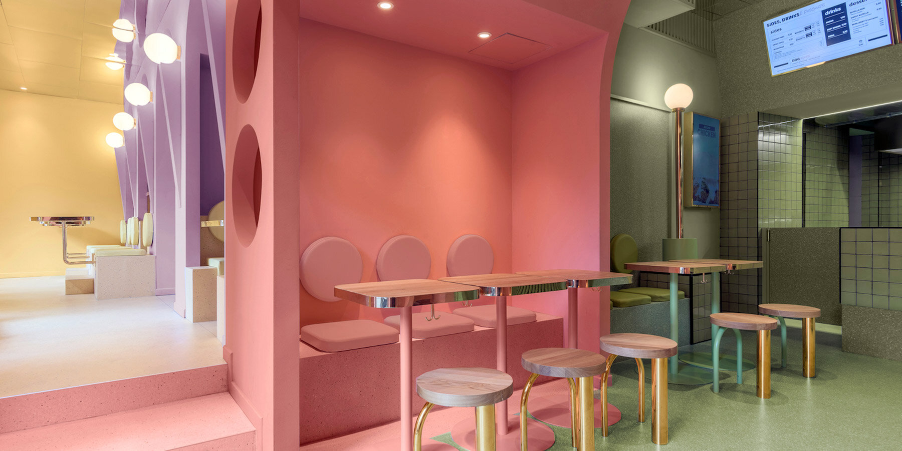 Bun Burgers 汉堡店设计丨意大利米兰丨Masquespacio-16