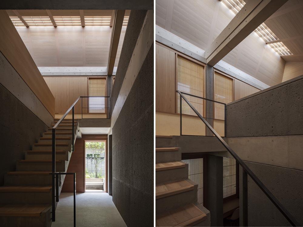 小石川“蝴蝶”屋顶住宅丨日本丨手嵨保建筑事务所-7