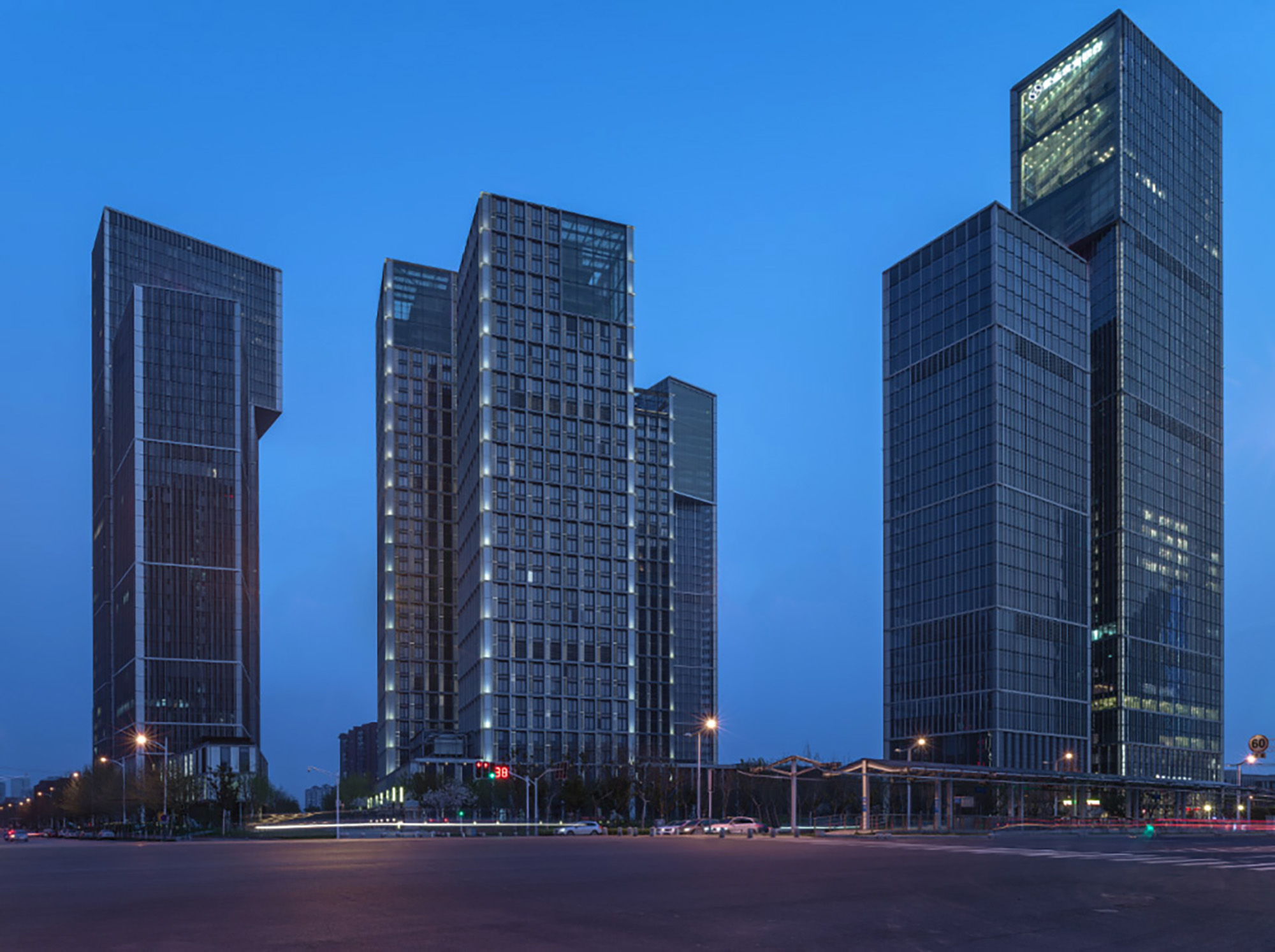 江苏金融租赁｜现代金融办公空间设计-2